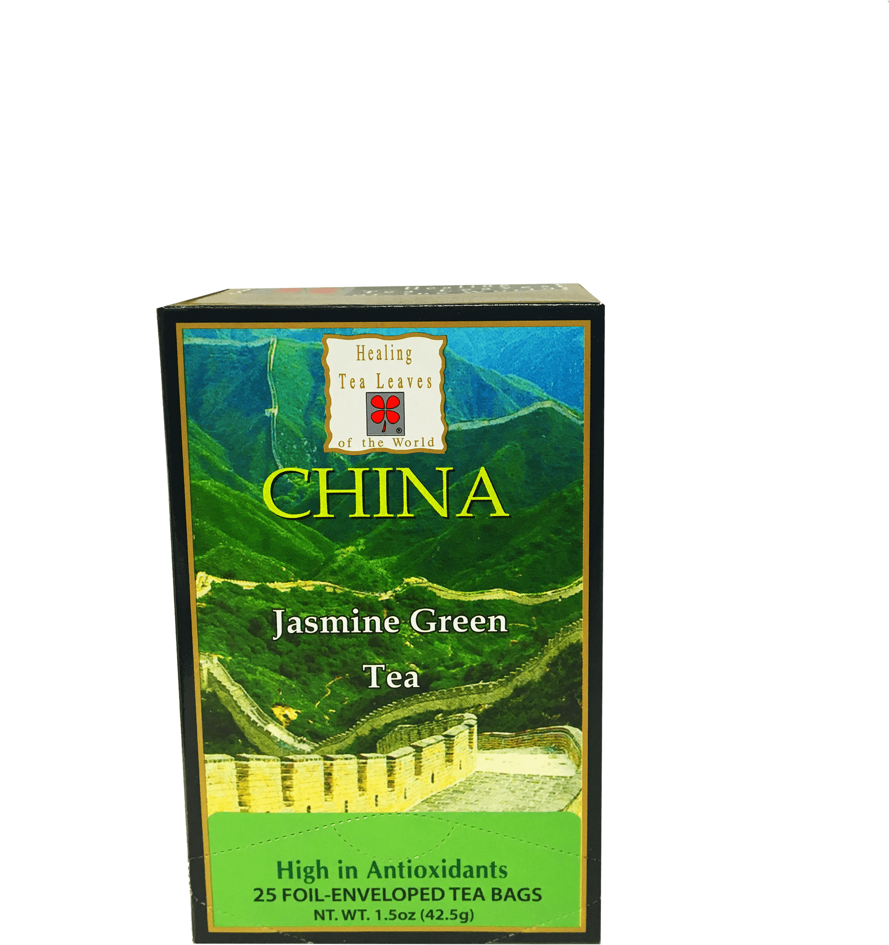 Jasmine Green Tea Box China PNG