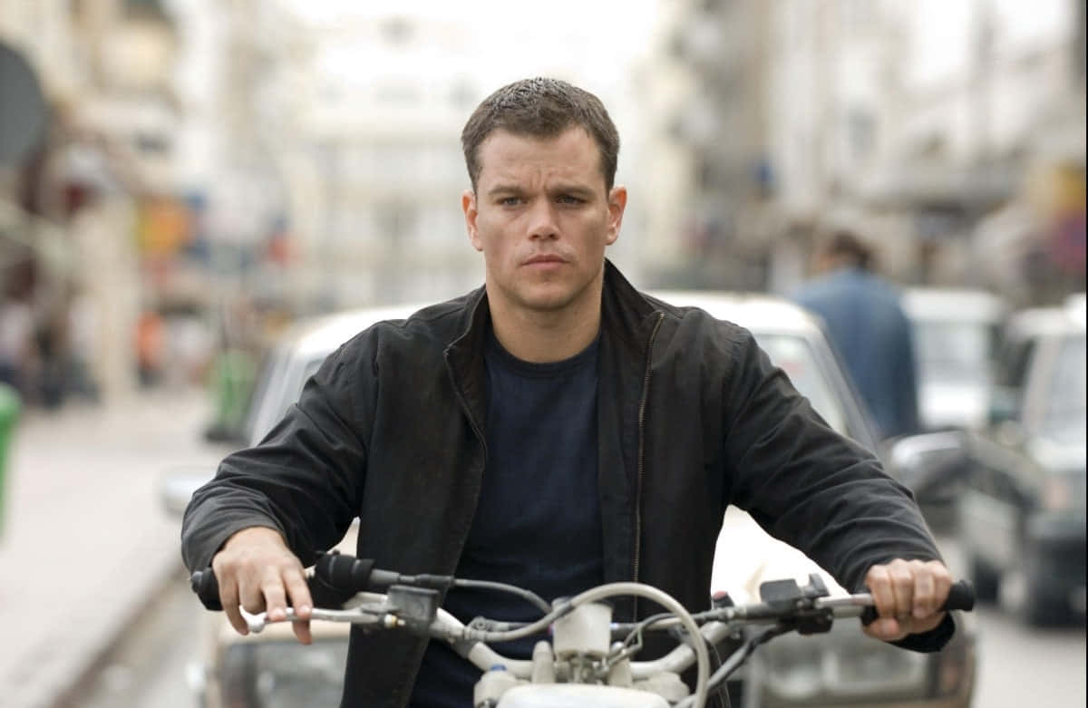 Jason Bourne Moottoripyöräjahti Taustakuva