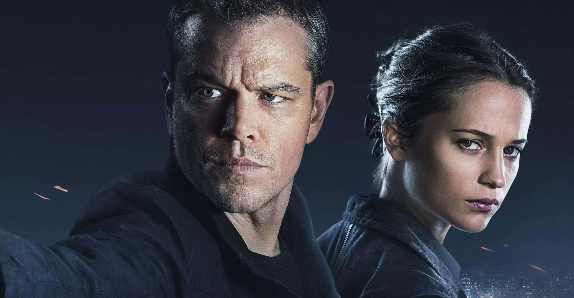 Jason Bourne Movie Duo Wallpaper