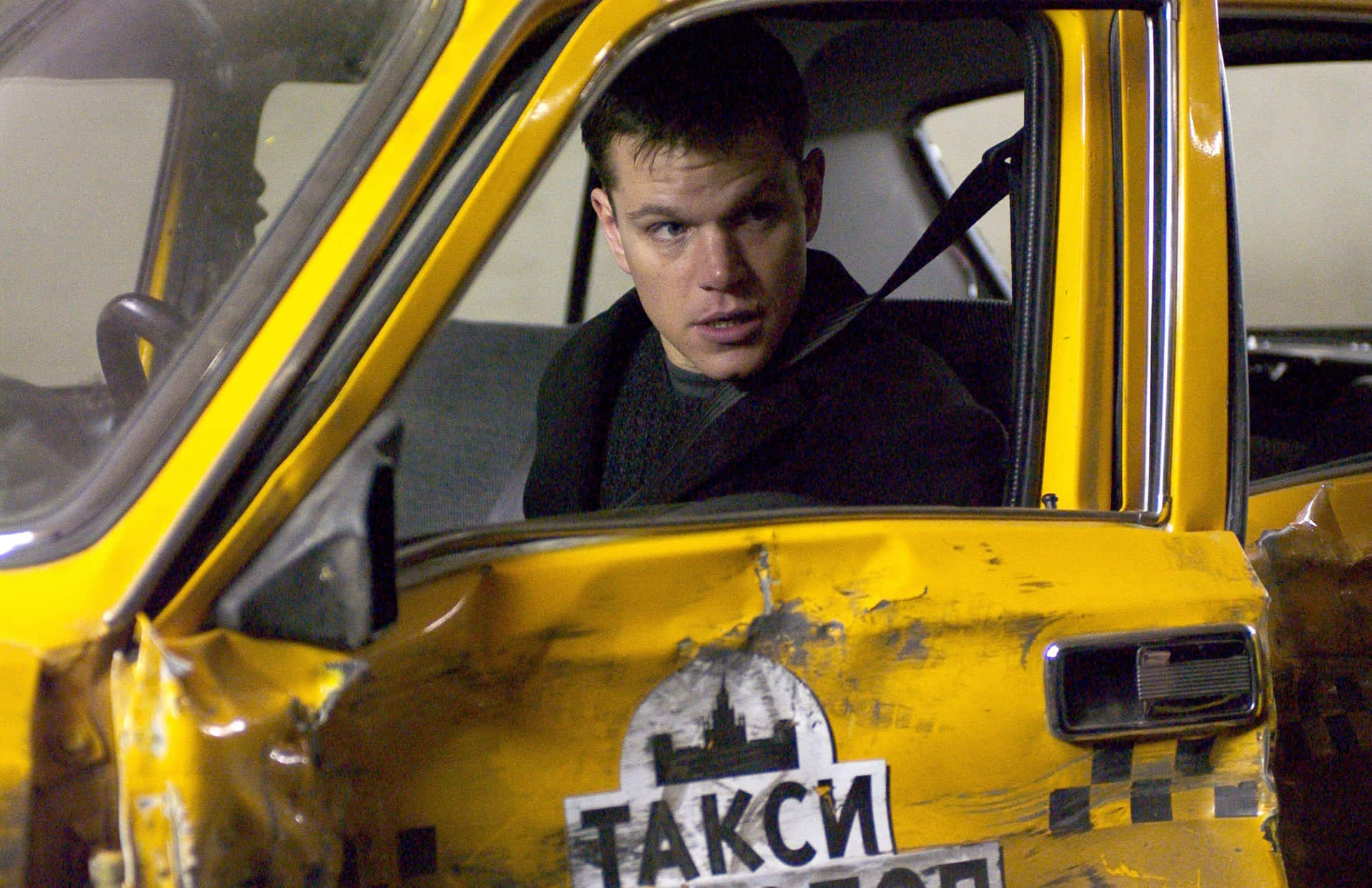 Jason Bourne Taxi Chase Scene Wallpaper