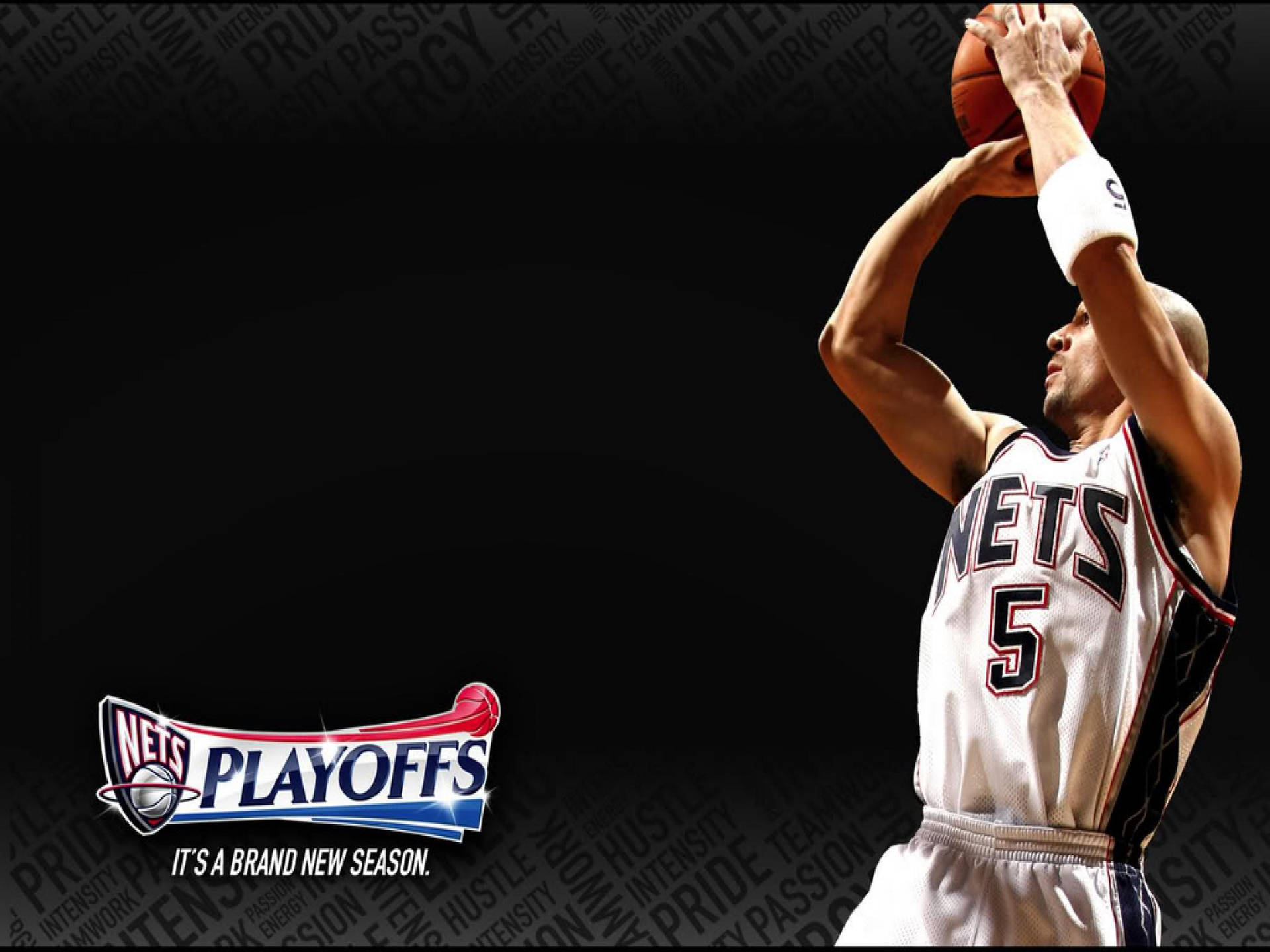 Jason Kidd Nets Playoffs Background