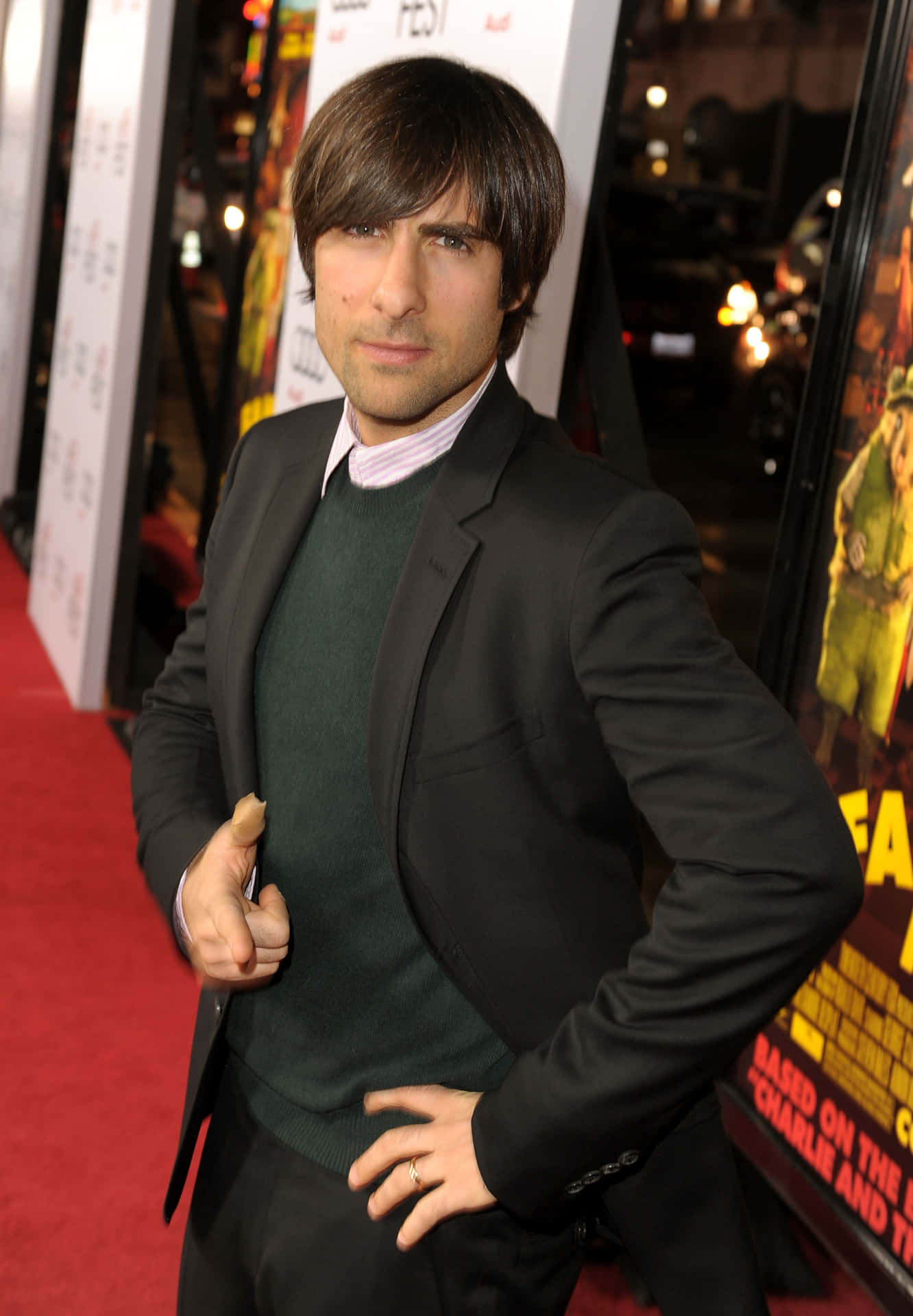 Jason Schwartzman's Thoughtful Gaze Wallpaper