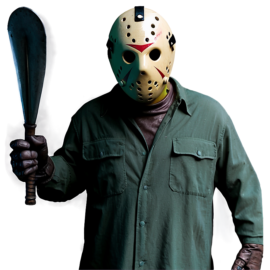 Download Jason Voorhees Close Encounter Png Esd79 | Wallpapers.com