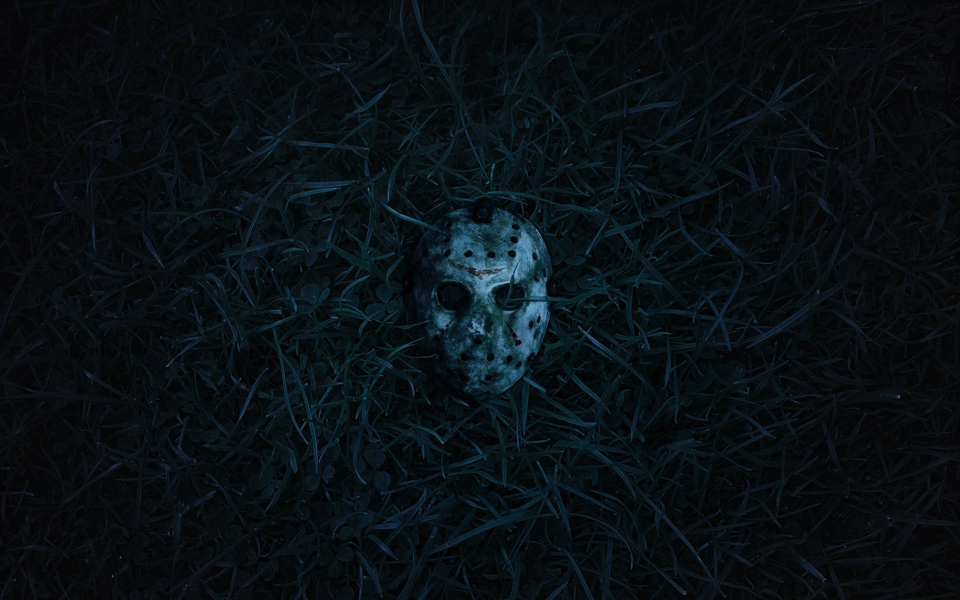 Jason Voorhees Evil Mask Background