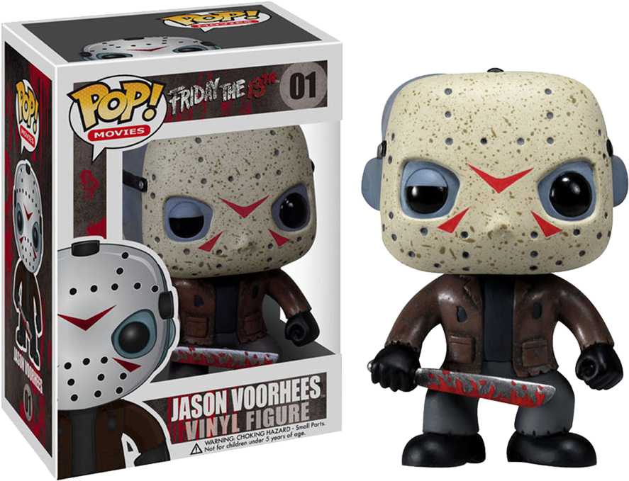 Jason Voorhees Funko Pop Figure PNG