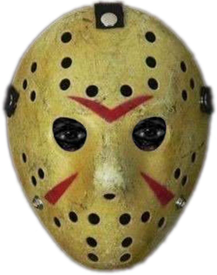 Jason Voorhees Hockey Mask PNG