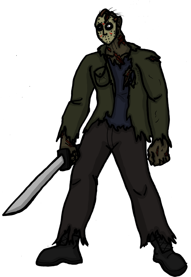 Jason Voorhees Illustration PNG