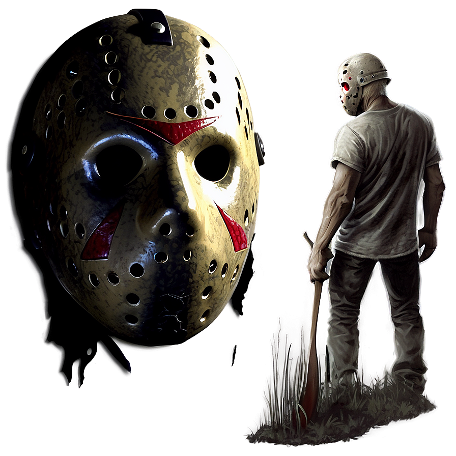 Download Jason Voorhees In Shadows Png 05062024