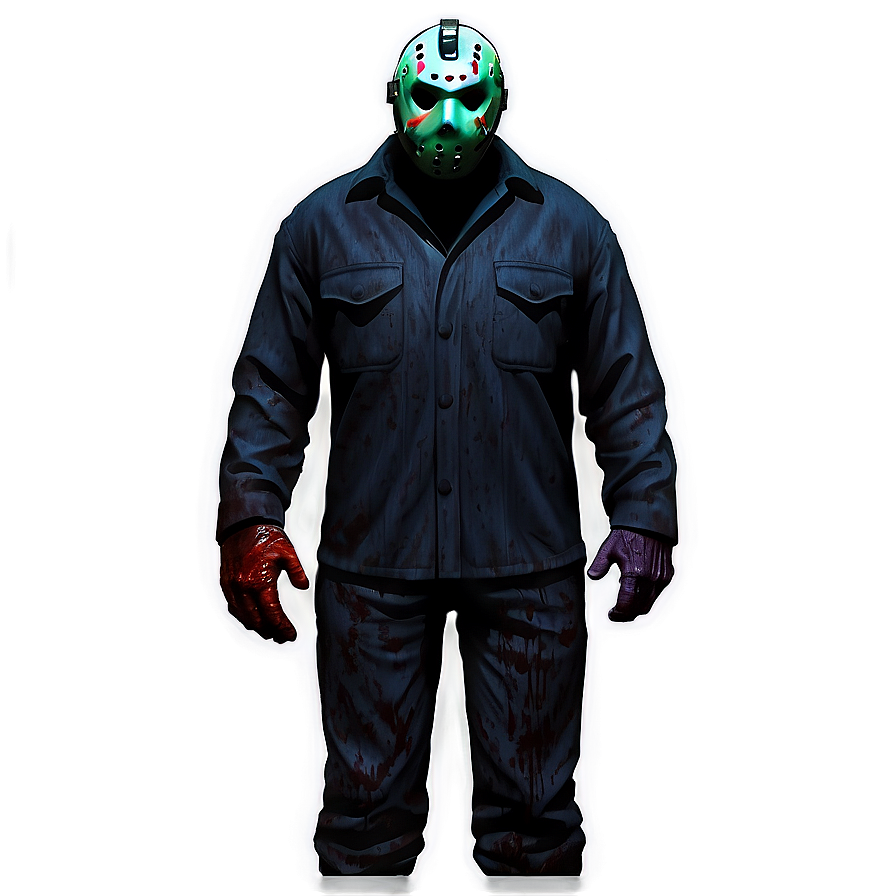 Jason Voorhees In The Dark Png Rfo64 PNG