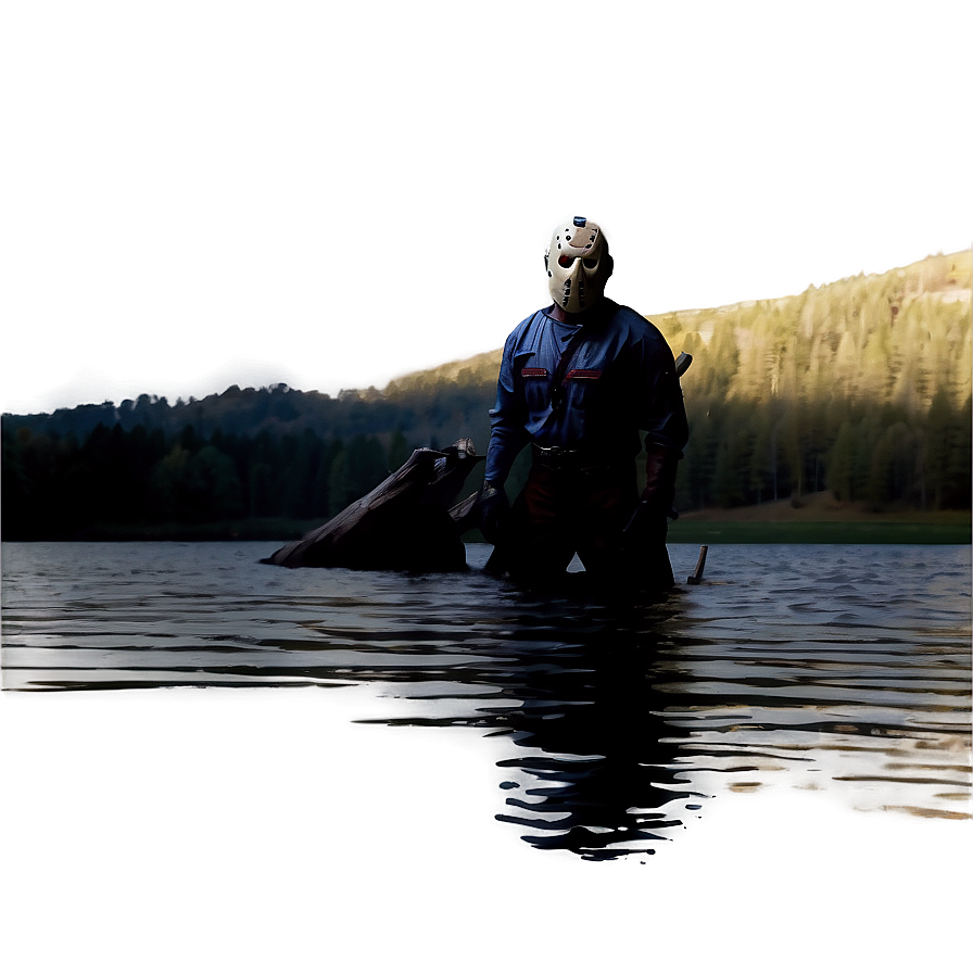 Download Jason Voorhees Lake Scene Png 51 | Wallpapers.com