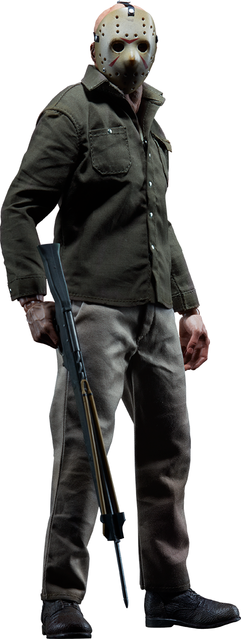 Jason Voorhees Standing With Weapon PNG