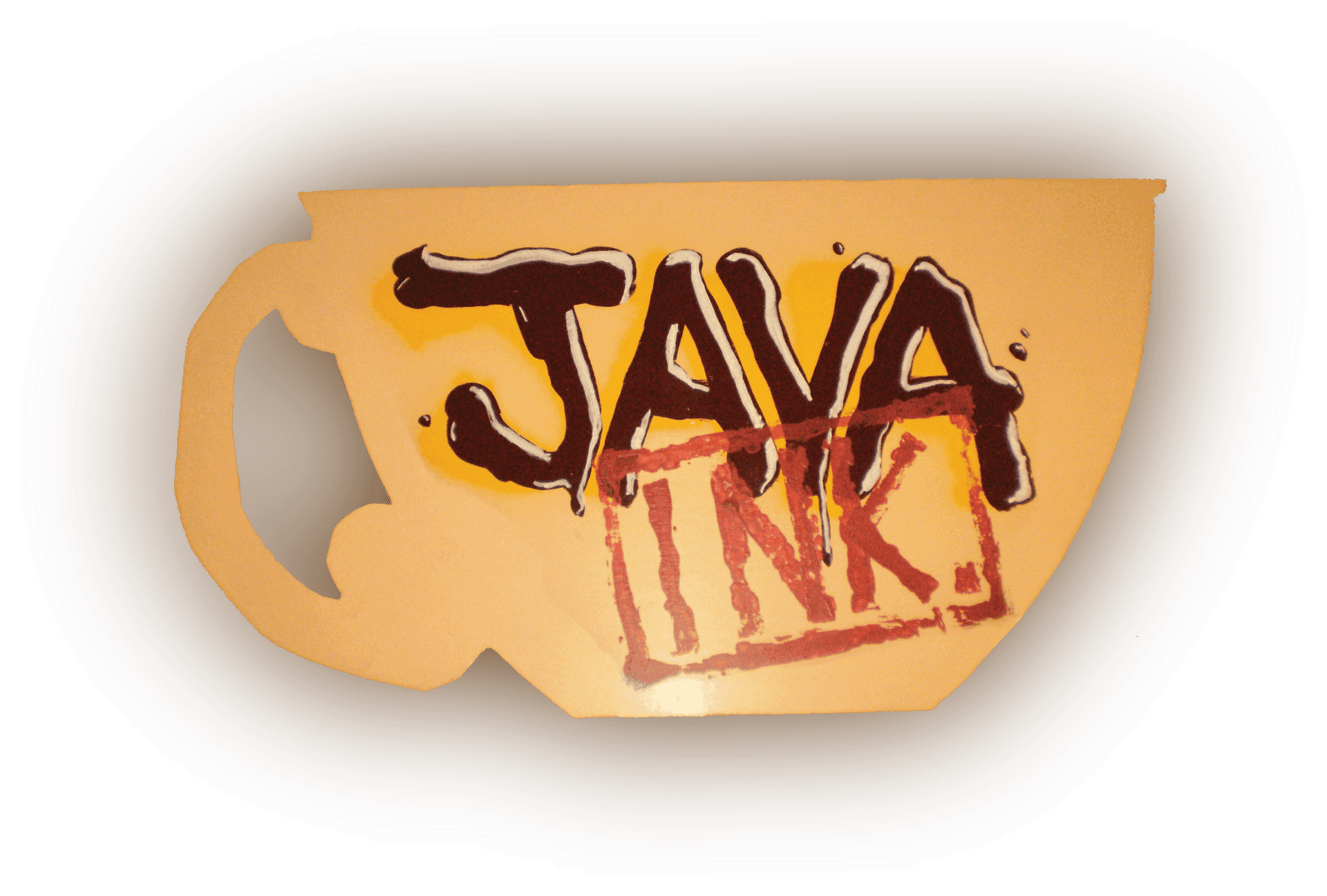 Java Ink Coffee Cup Design PNG