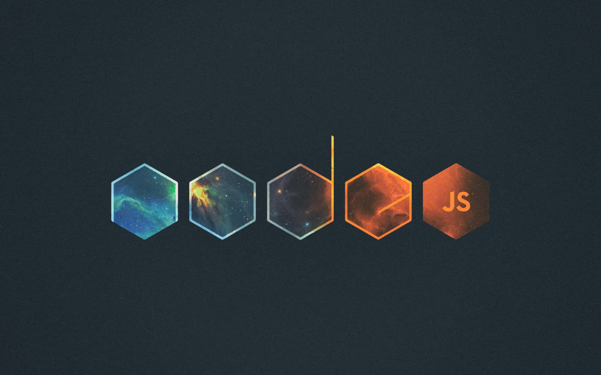 Java Script Cosmic Hexagons Wallpaper