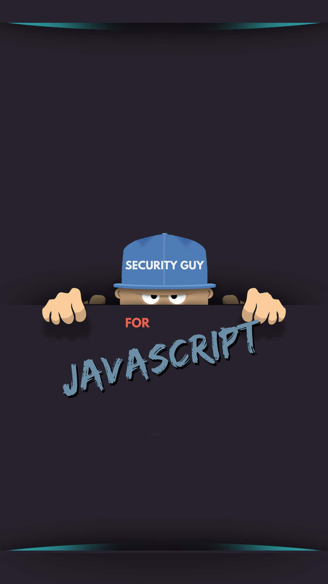 Java Script Security Guard Cartoon Wallpaper