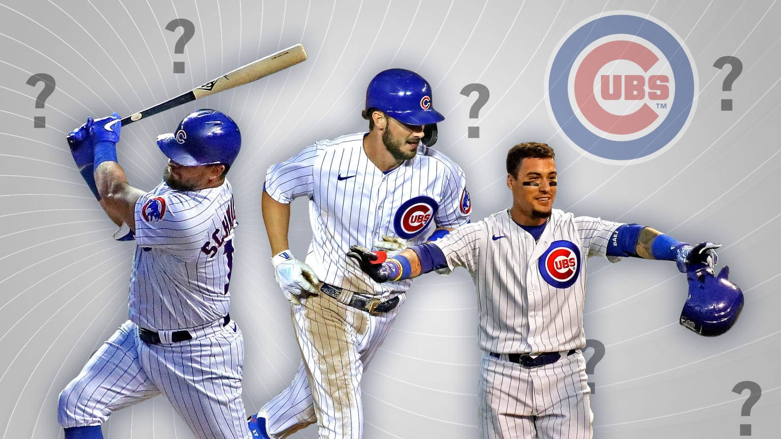 Download Javier Baez With Chicago Cubs Teammates Wallpaper