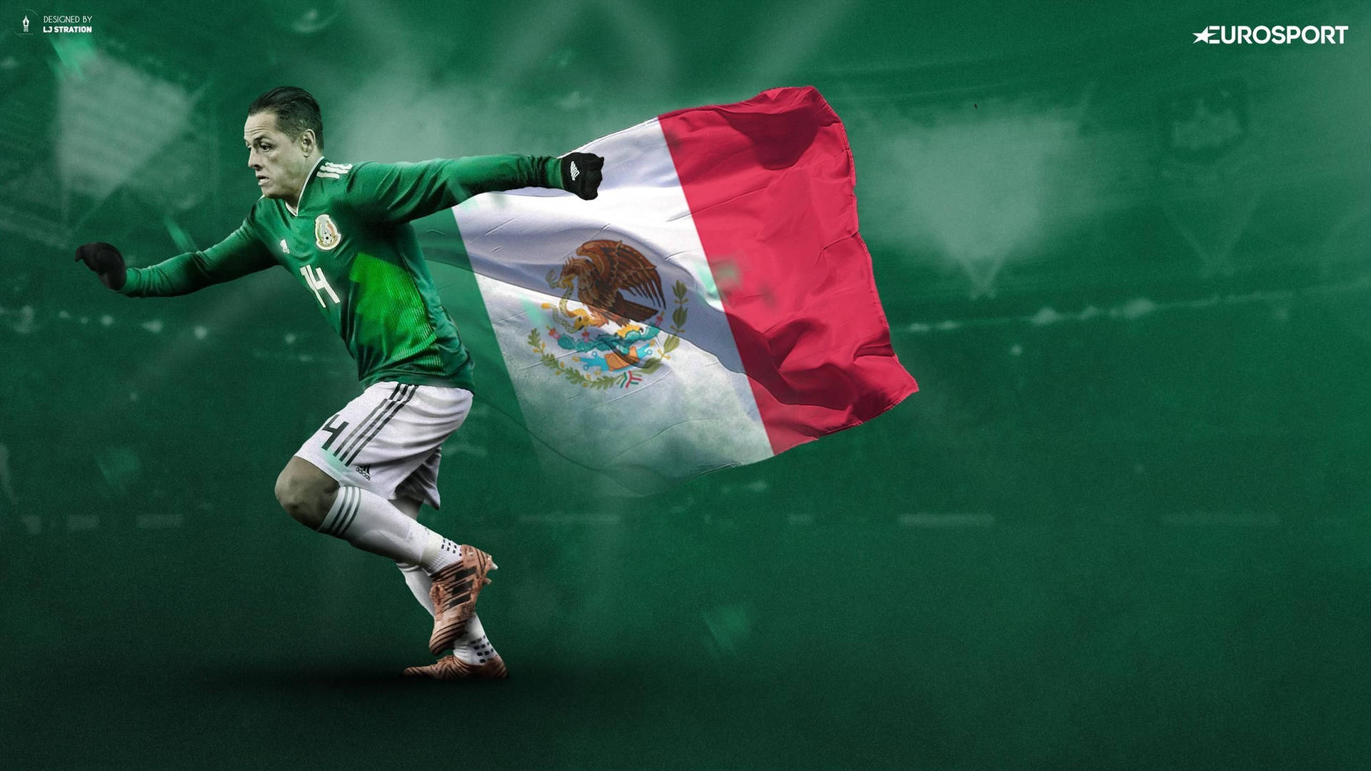 Javier Hernandez Mexican Soccer Player Wallpaper