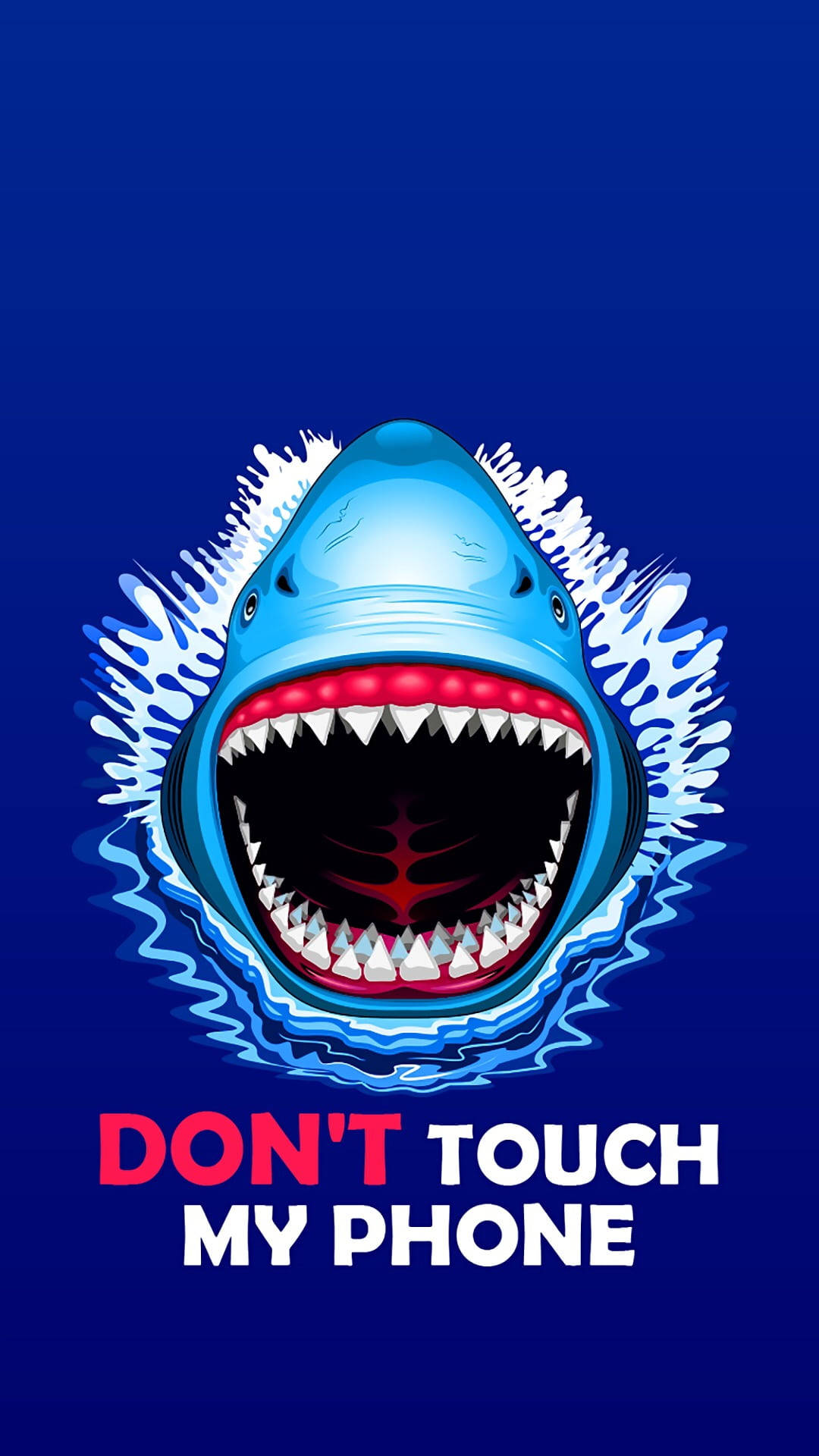Jaws Funny Get Off My Phone Wallpaper
