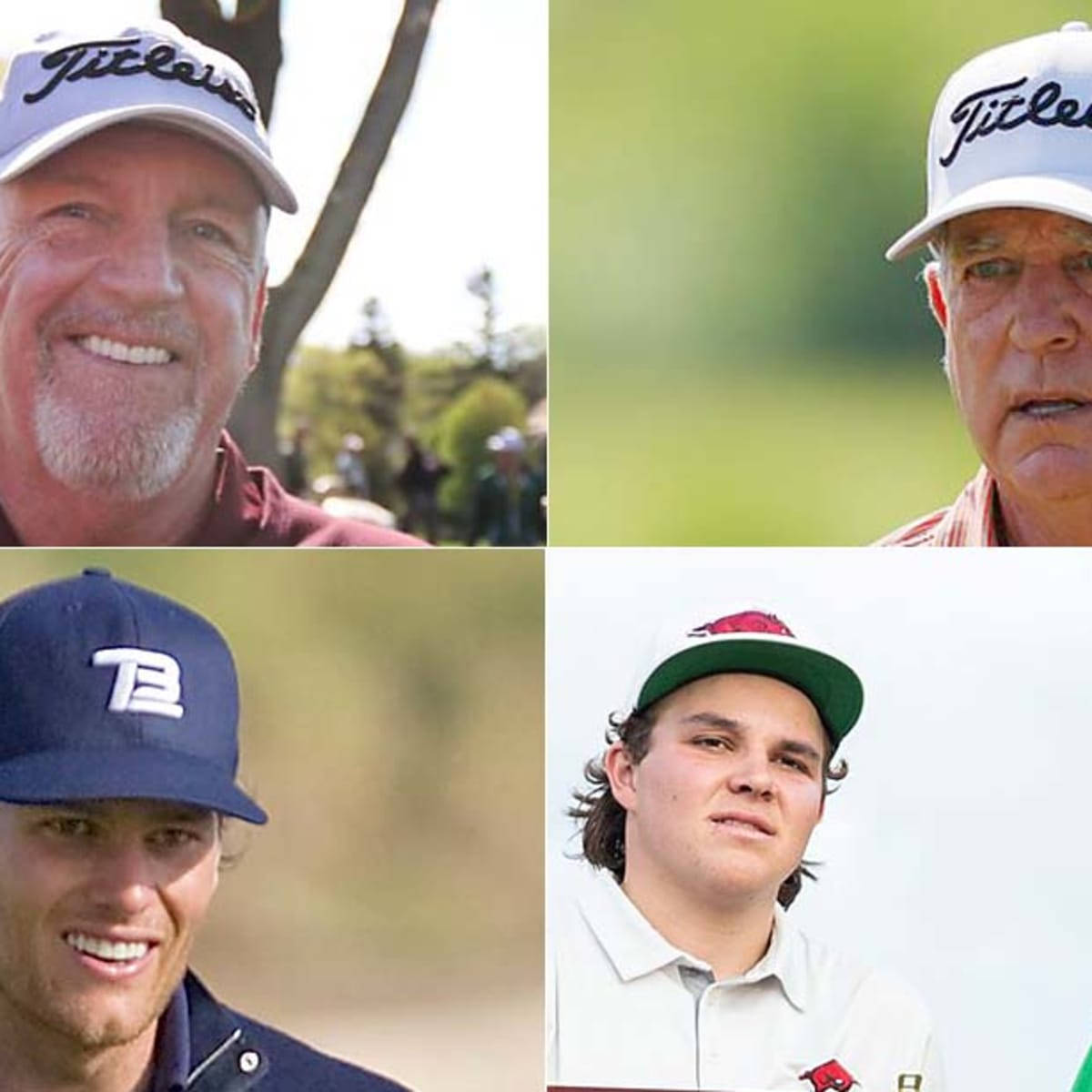 Jay Haas And Other Athletes Photo Collage Wallpaper