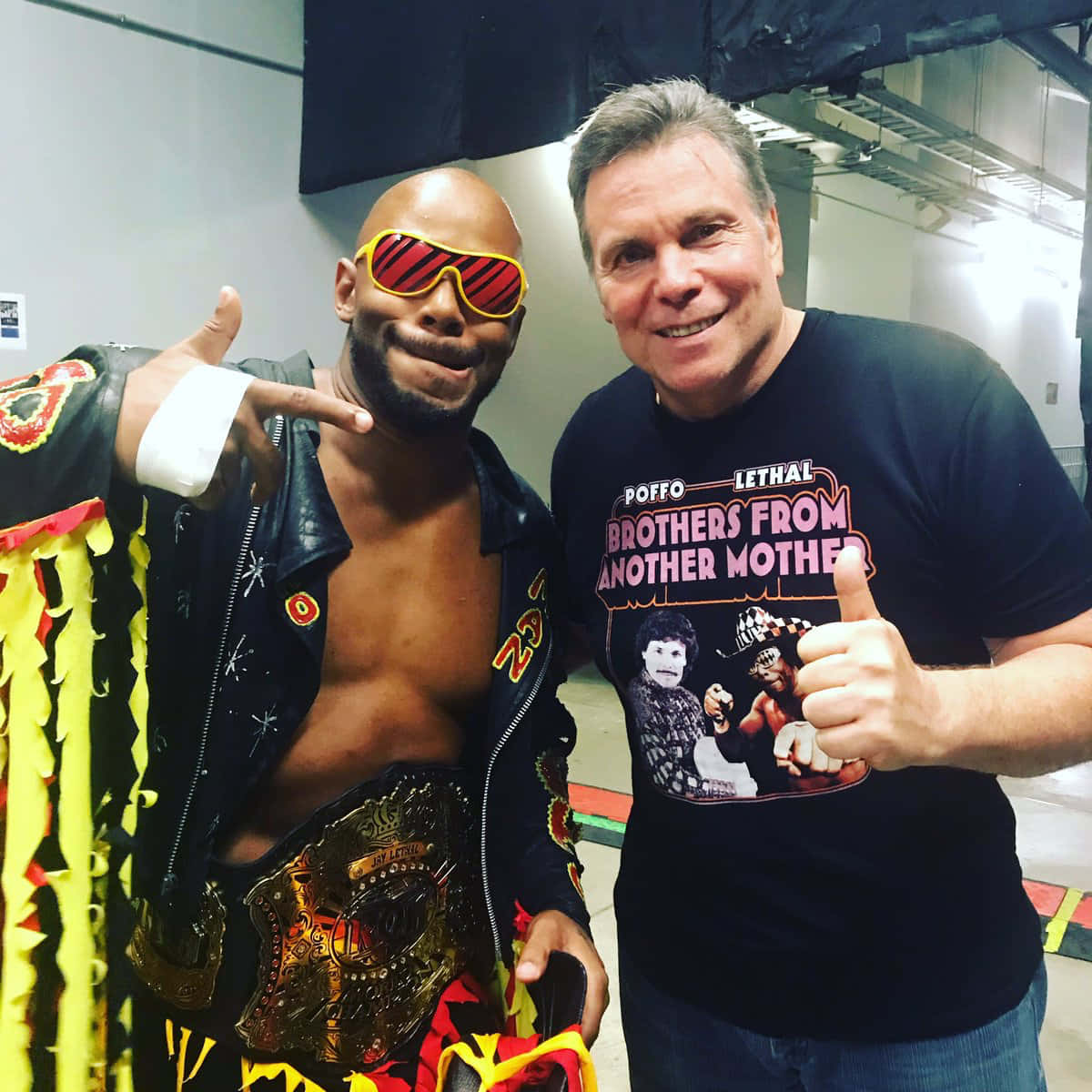 Jay Lethal And Lanny Poffo Wallpaper
