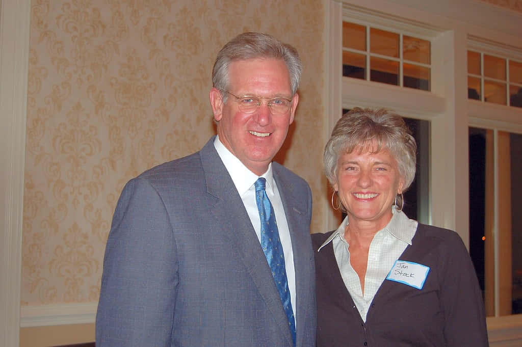 Jay Nixon And His Wife Wallpaper