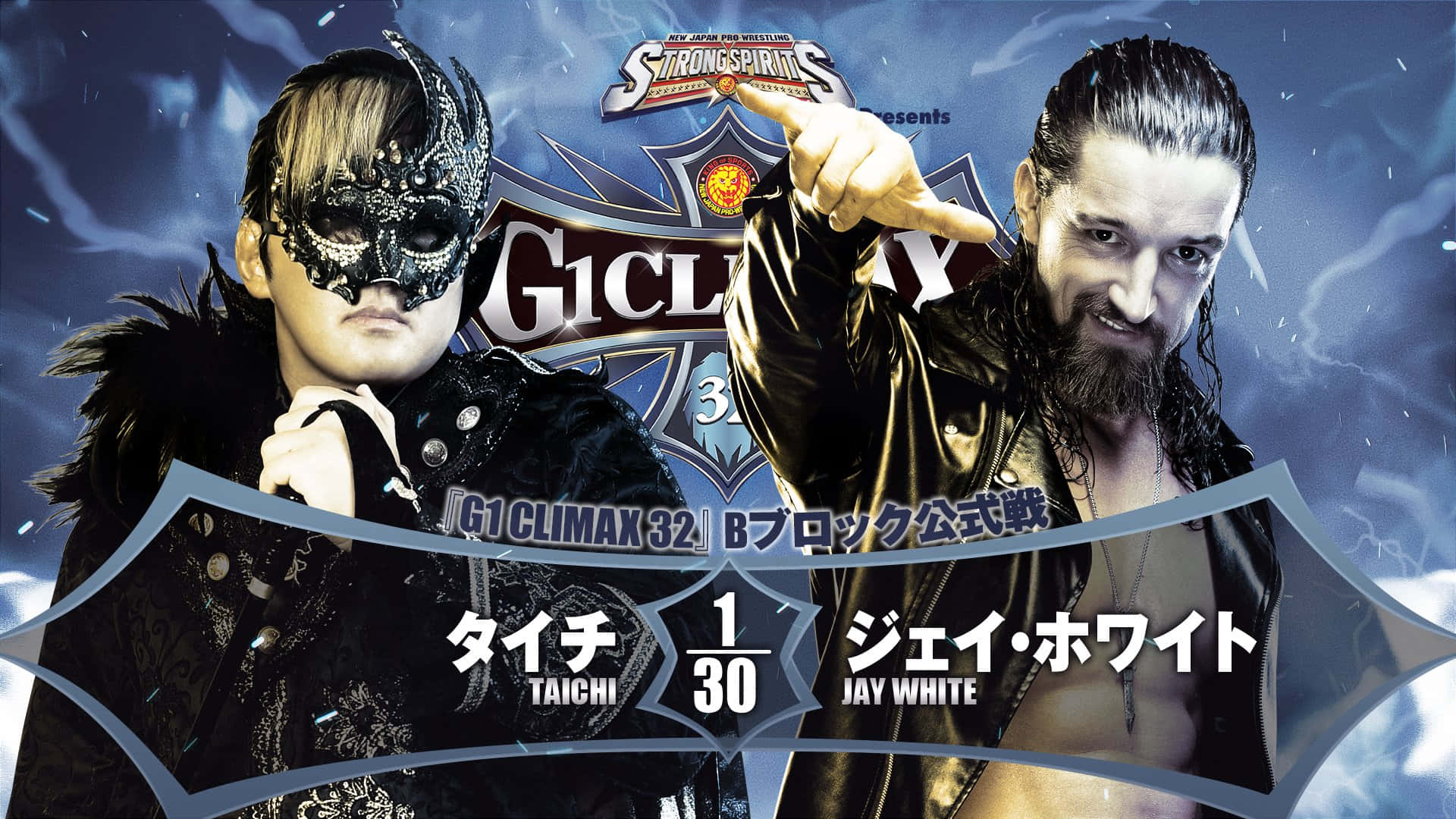 Jay White And Taichi NJPW G1 Climax 32 Wallpaper