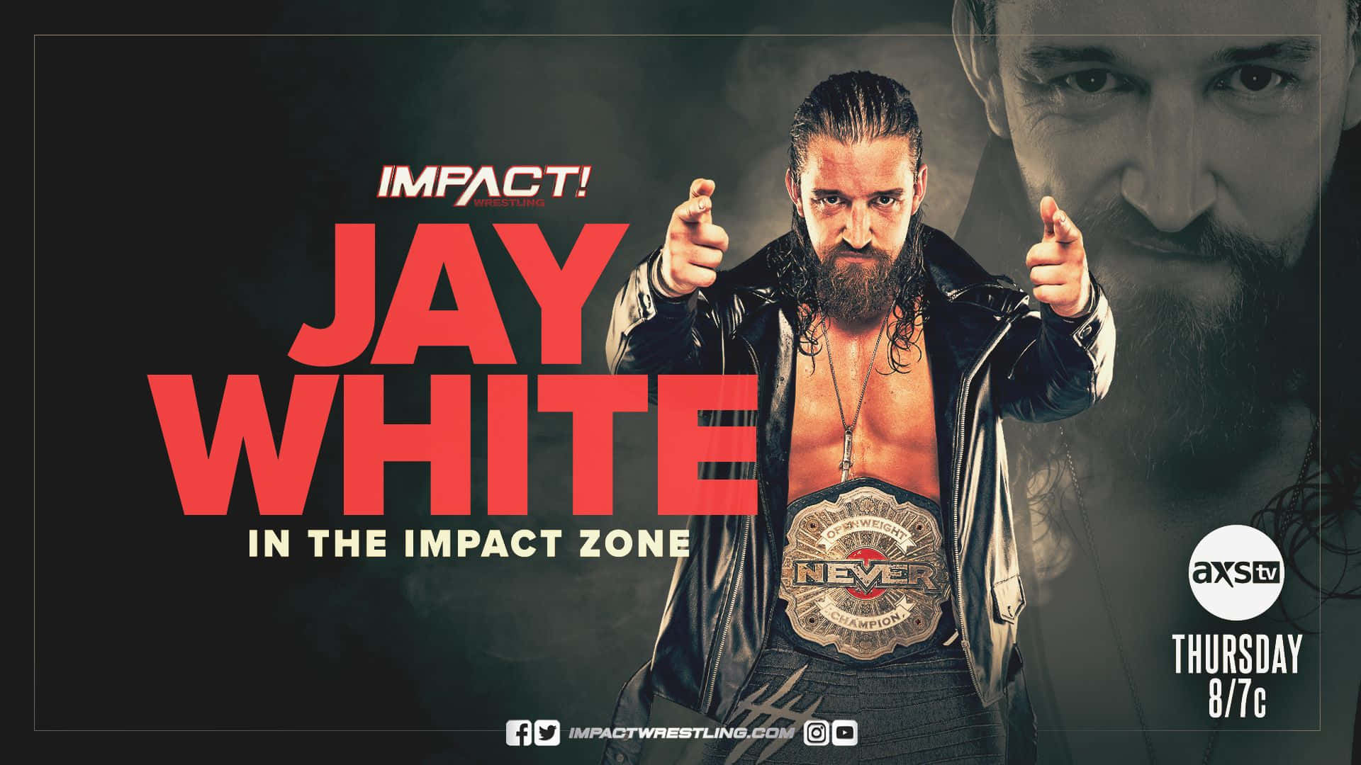 Jaywhite Debut Per Impact Wrestling Sfondo