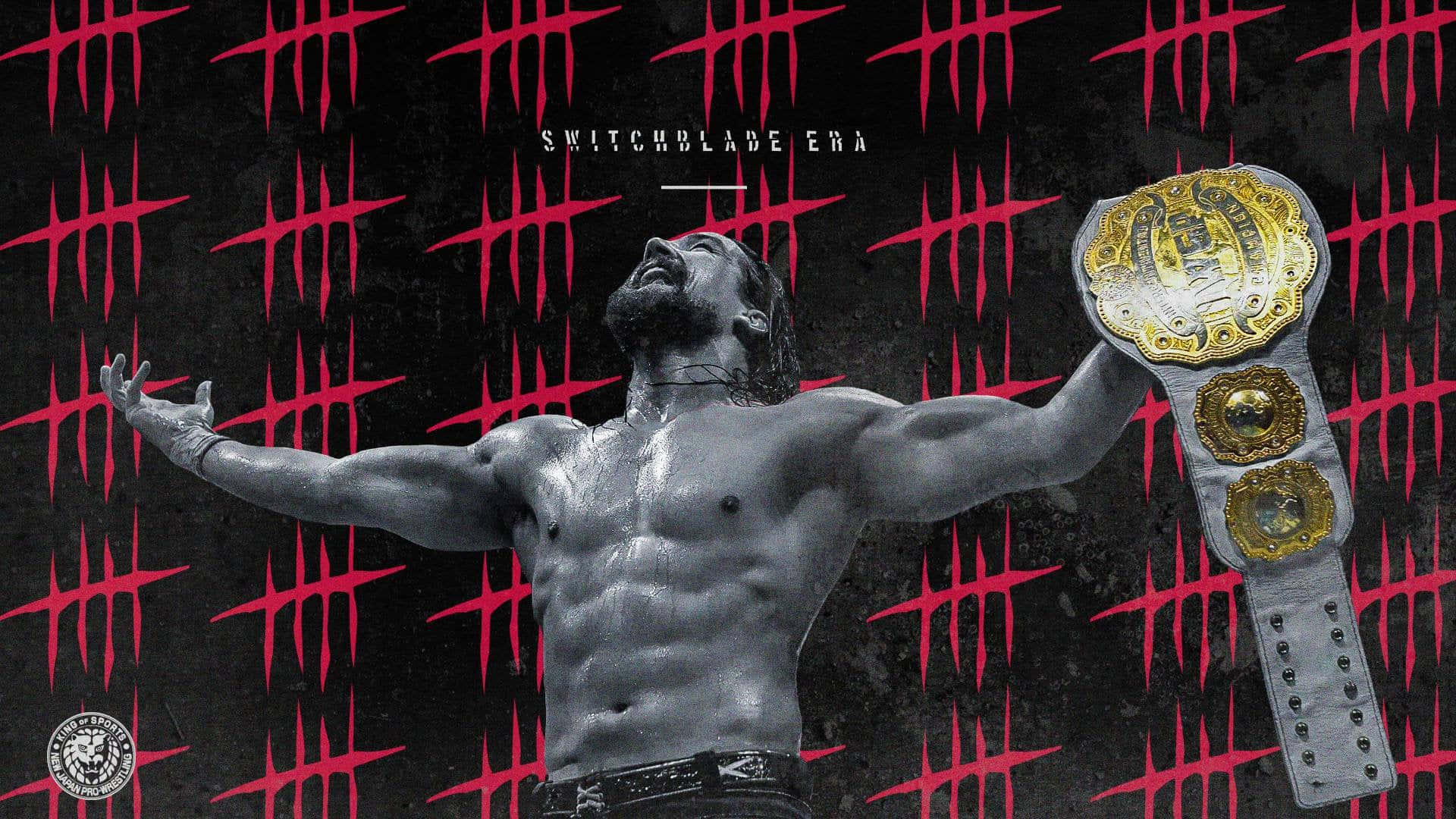 Jay White Knivskifte Æra Tapet Wallpaper