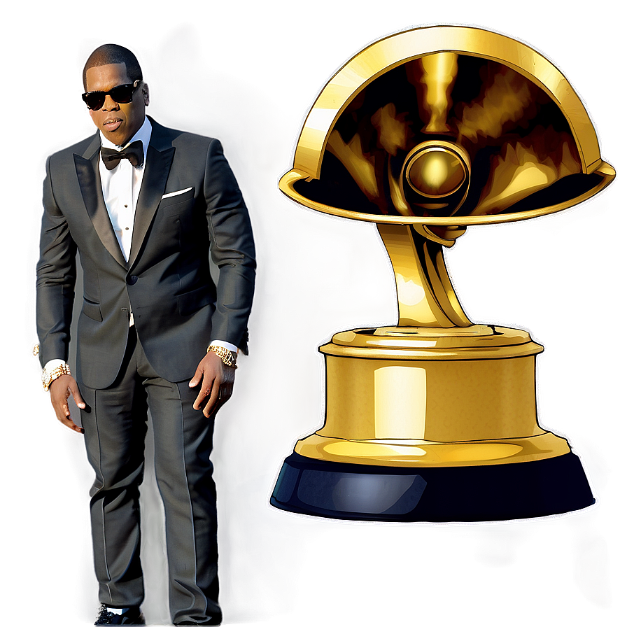 Jay-z Grammy Awards Png 06242024 PNG