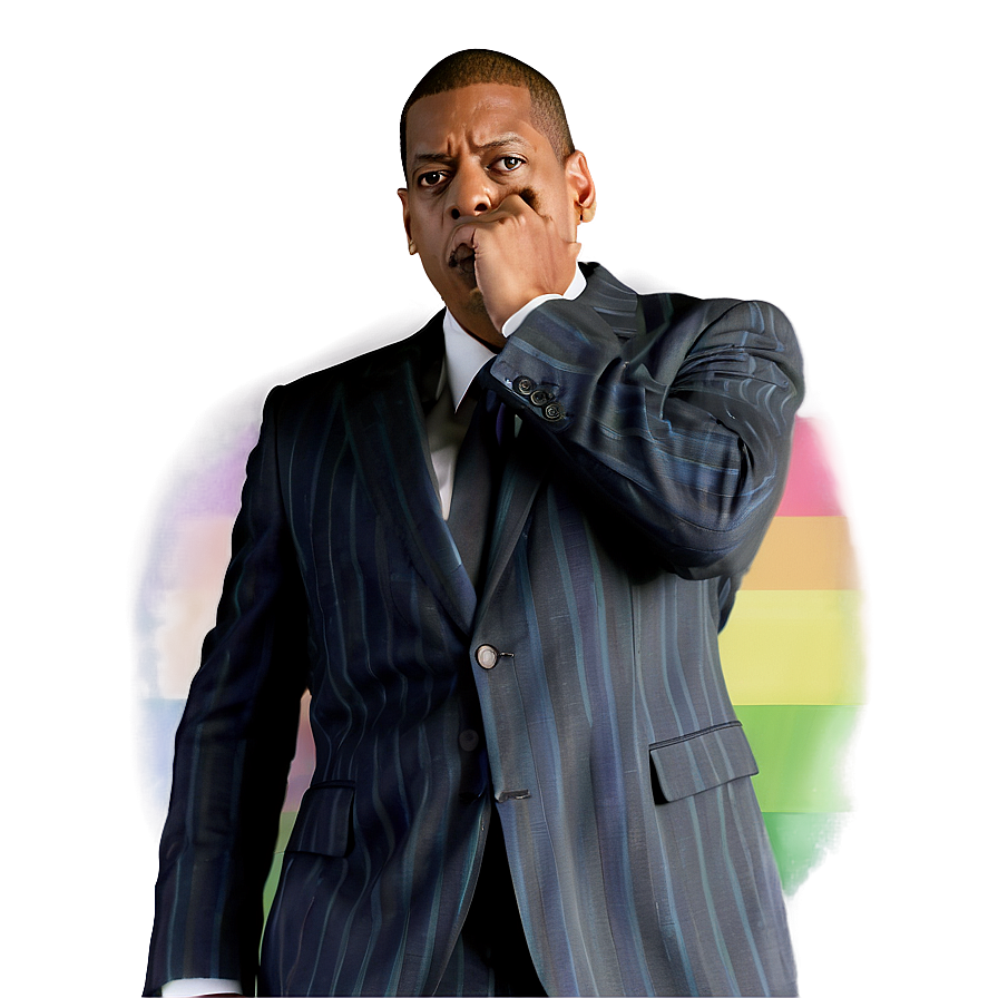 Jay-z Iconic Pose Png Anw PNG