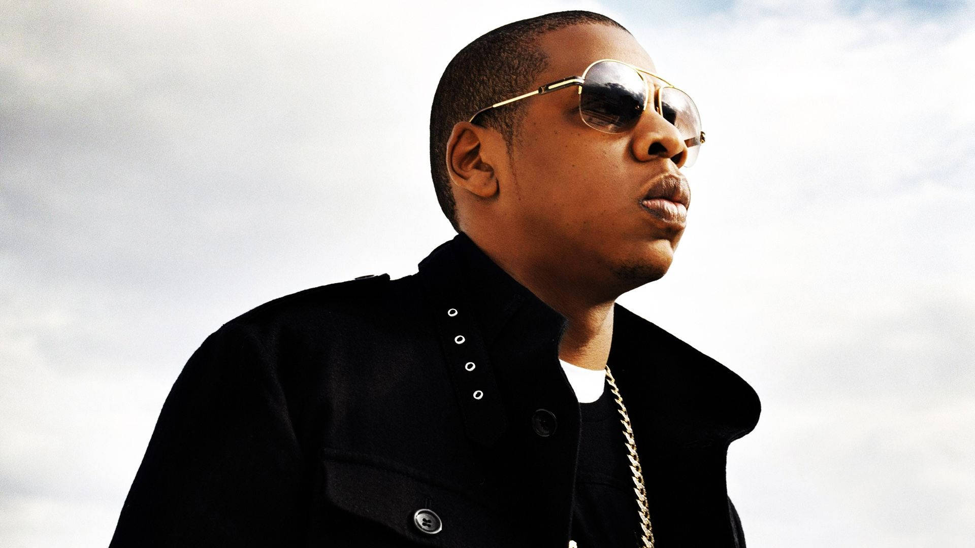 Jay-z With Cloudy Sky Wallpaper