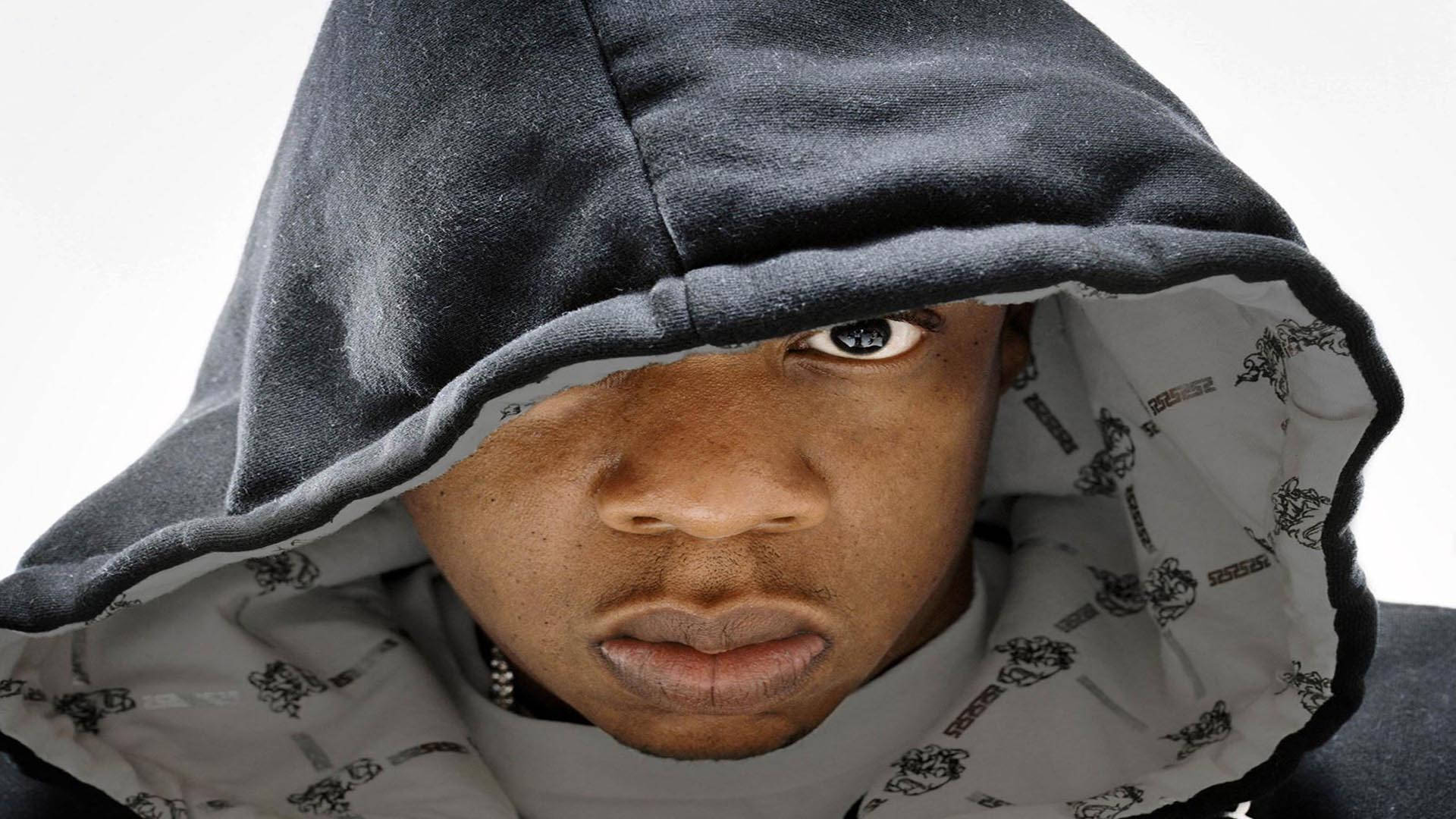 Jay-z With Hoodie Wallpaper