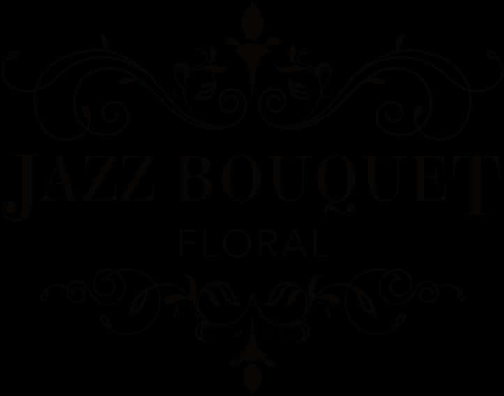 Jazz Bouquet Floral Logo PNG