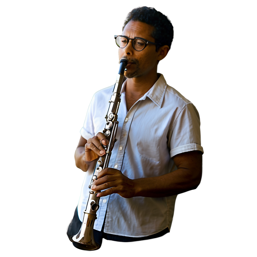 Jazz Flute Player Png Mgb PNG