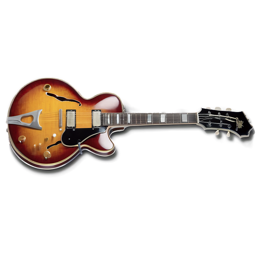 Jazz Guitar Png 05032024 PNG