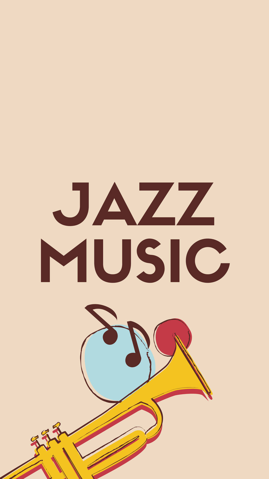 Jazz Music Poster SVG