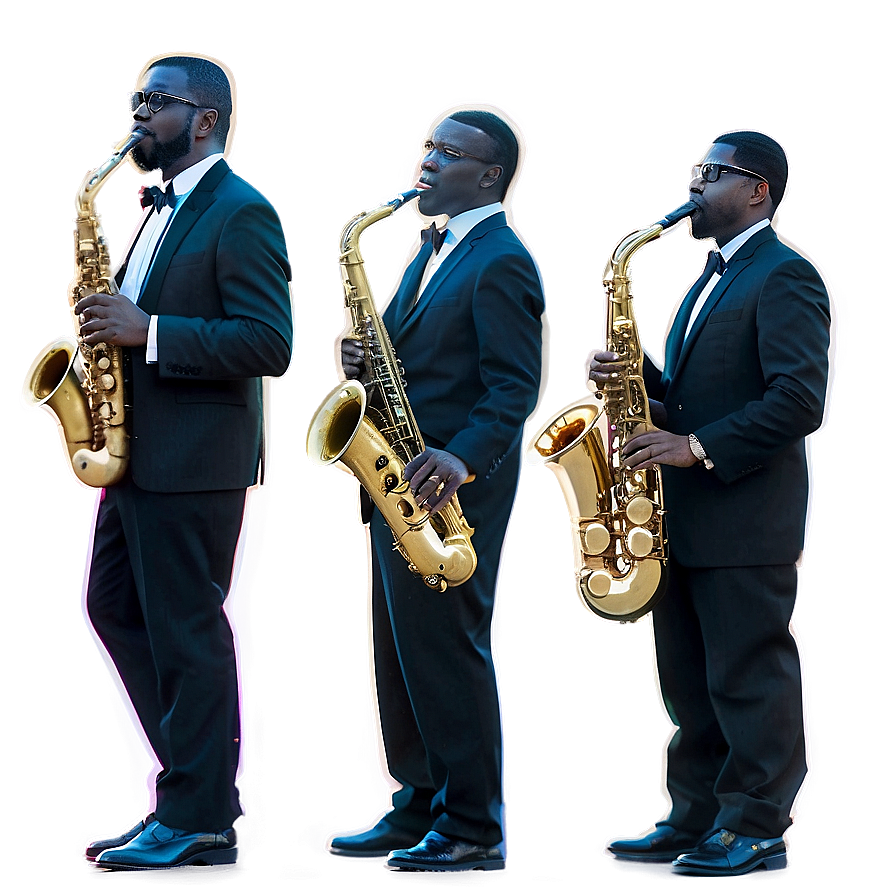 Jazz Sax Quartet Png Llk PNG