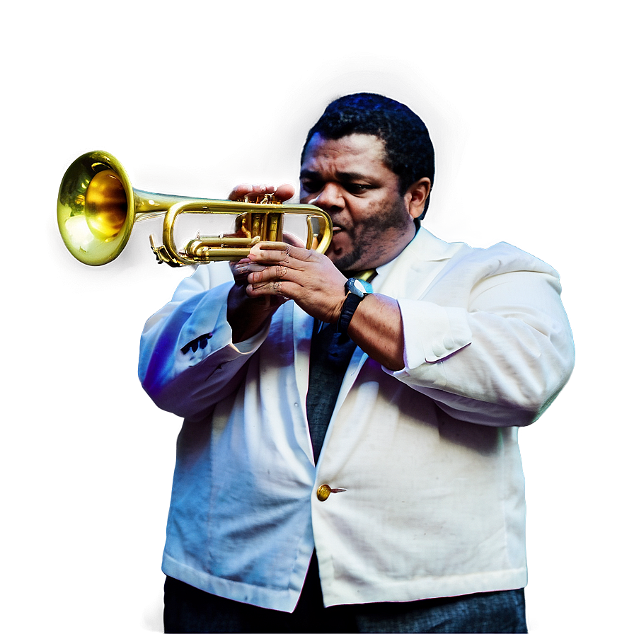 Jazz Trumpet Player Png Mhs83 PNG