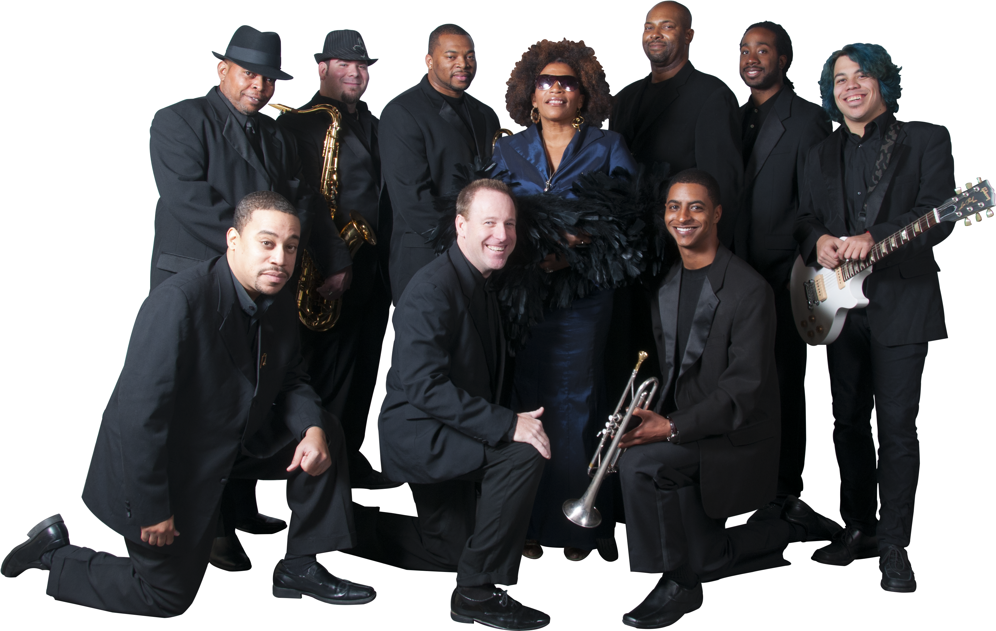 Jazz_ Band_ Group_ Portrait PNG