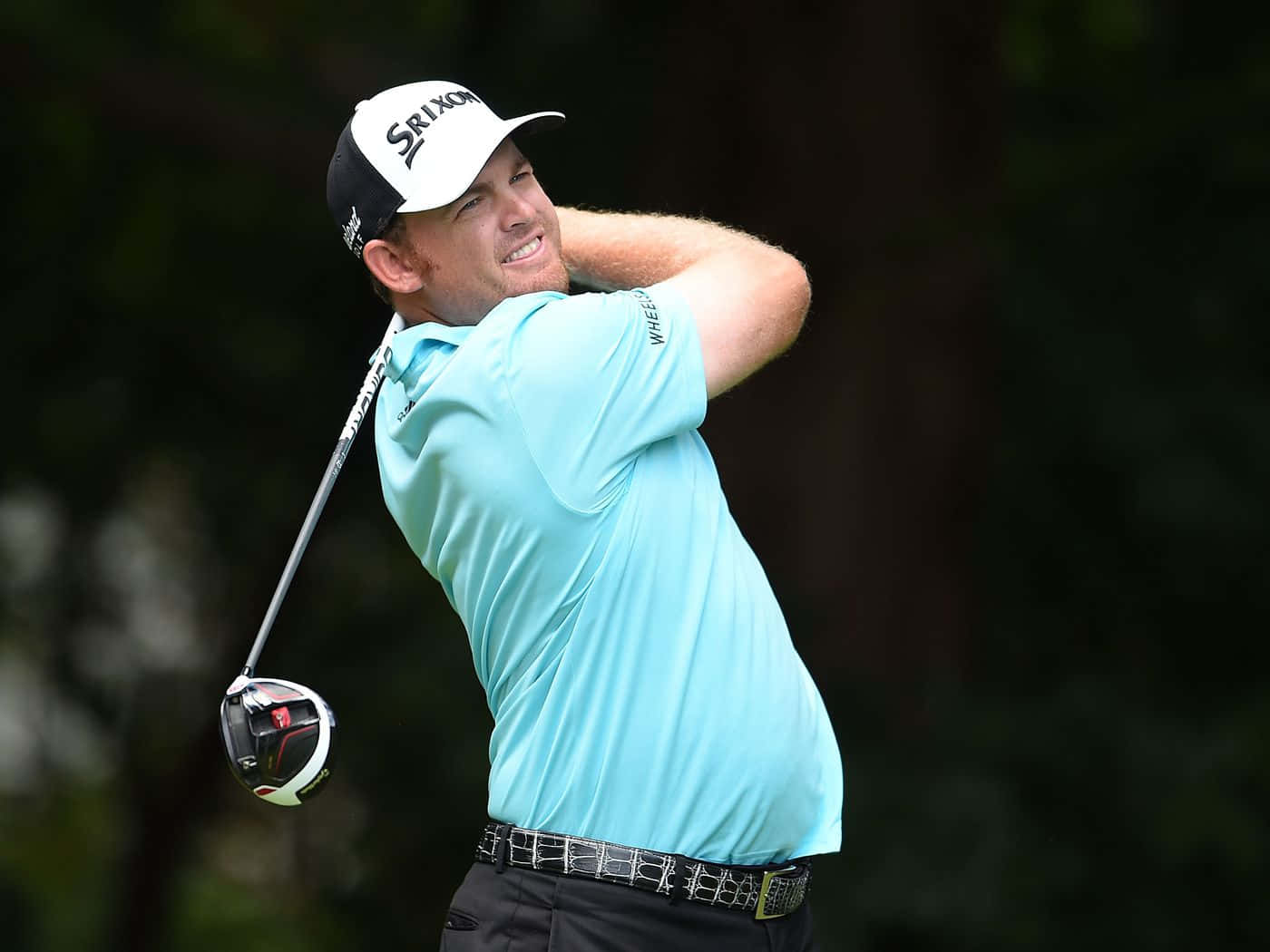 Jb Holmes Avec Une Casquette Srixon Noir Et Blanc Fond d'écran