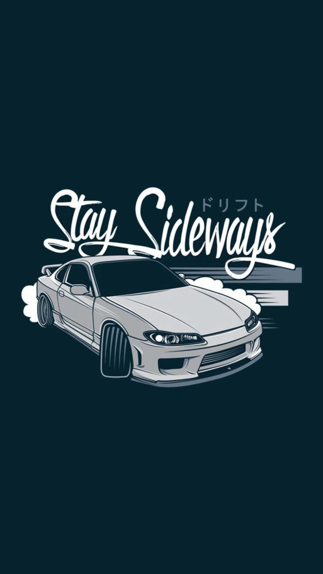 Stay Sideways Logo Wallpaper