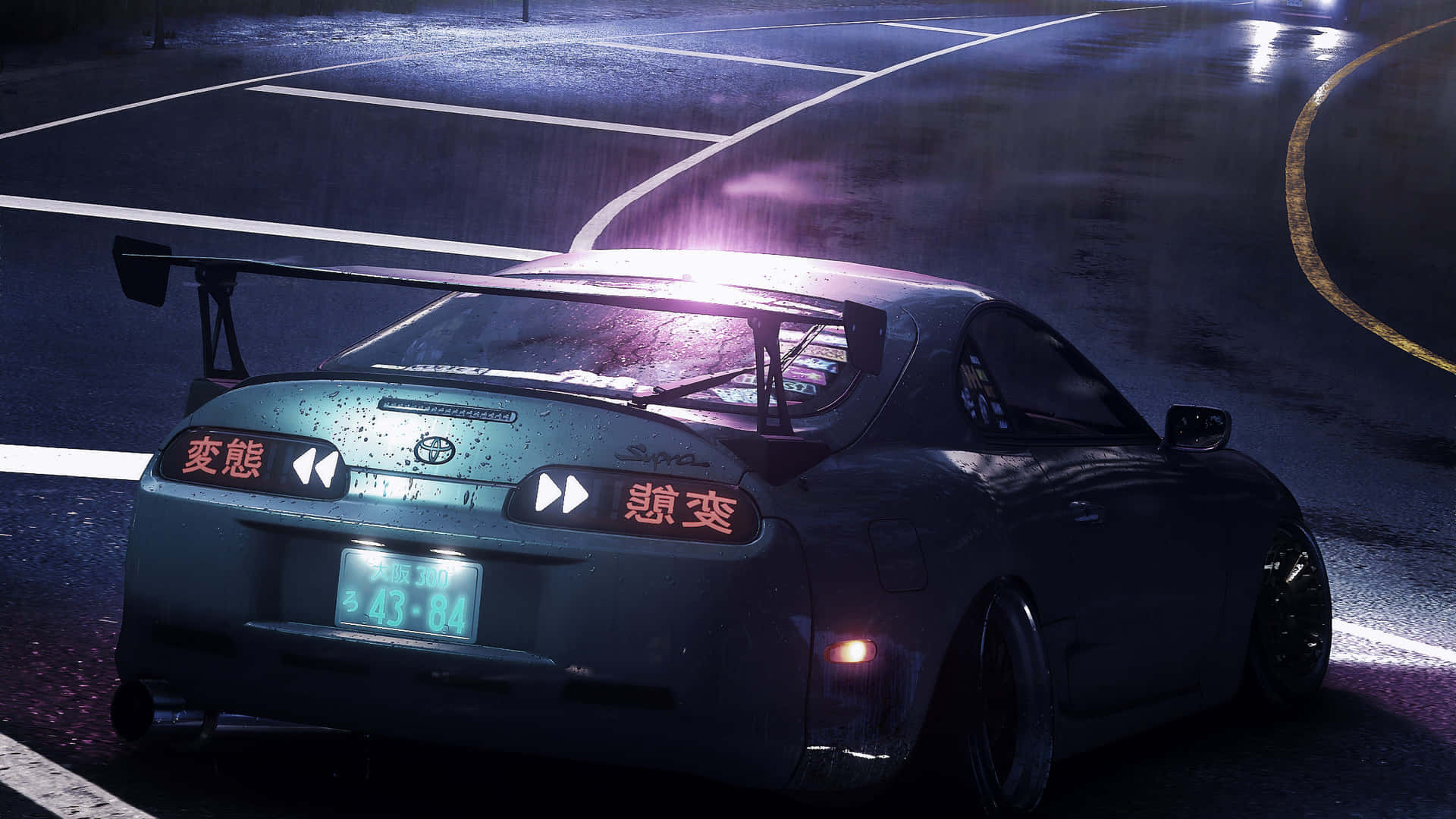 Tap Into Your Inner Fast and Furious with this Iconic Jdm Supra Wallpaper