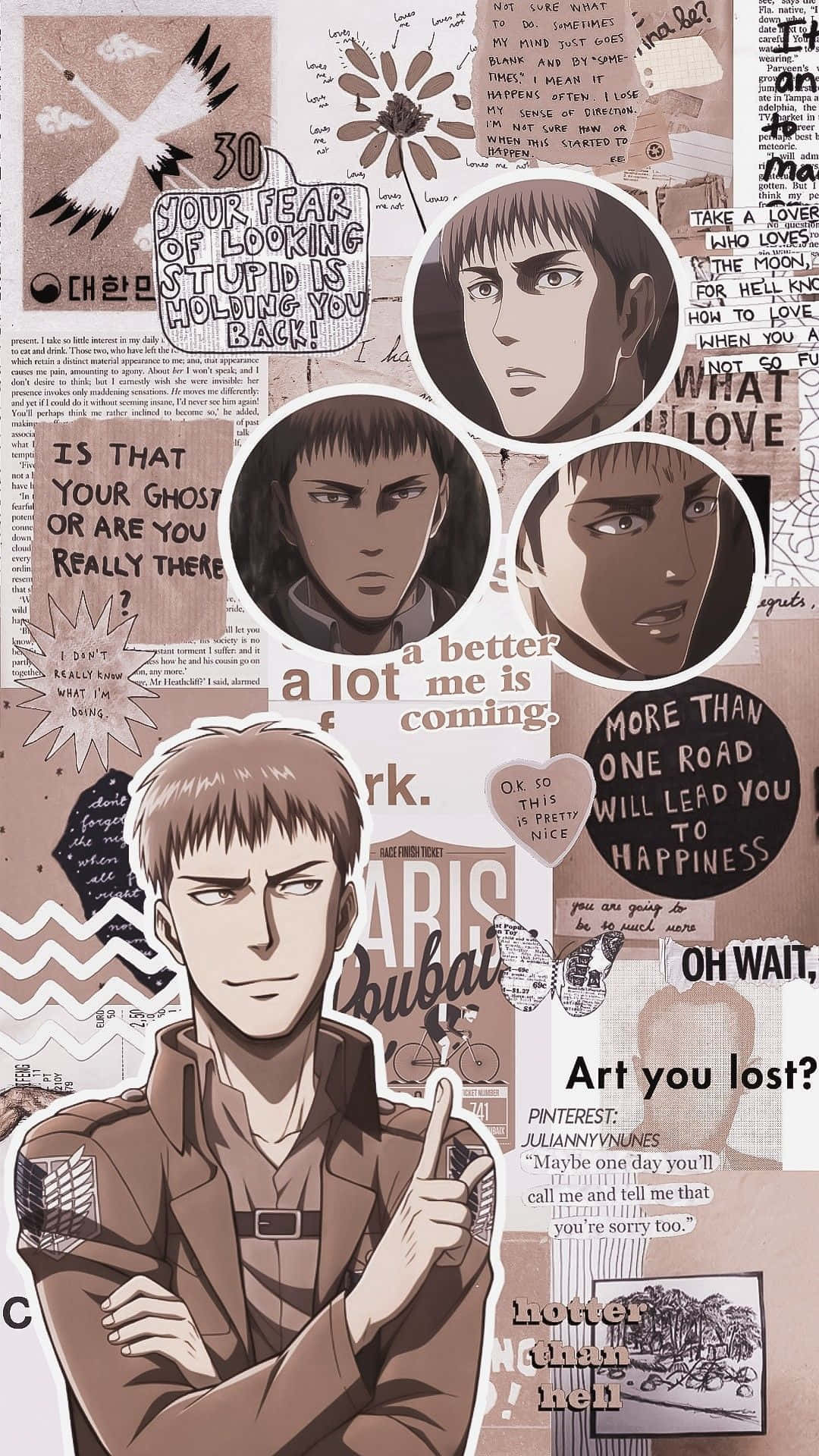 Jean Kirstein - A Brave Warrior of the Survey Corps in Attack on Titan Wallpaper