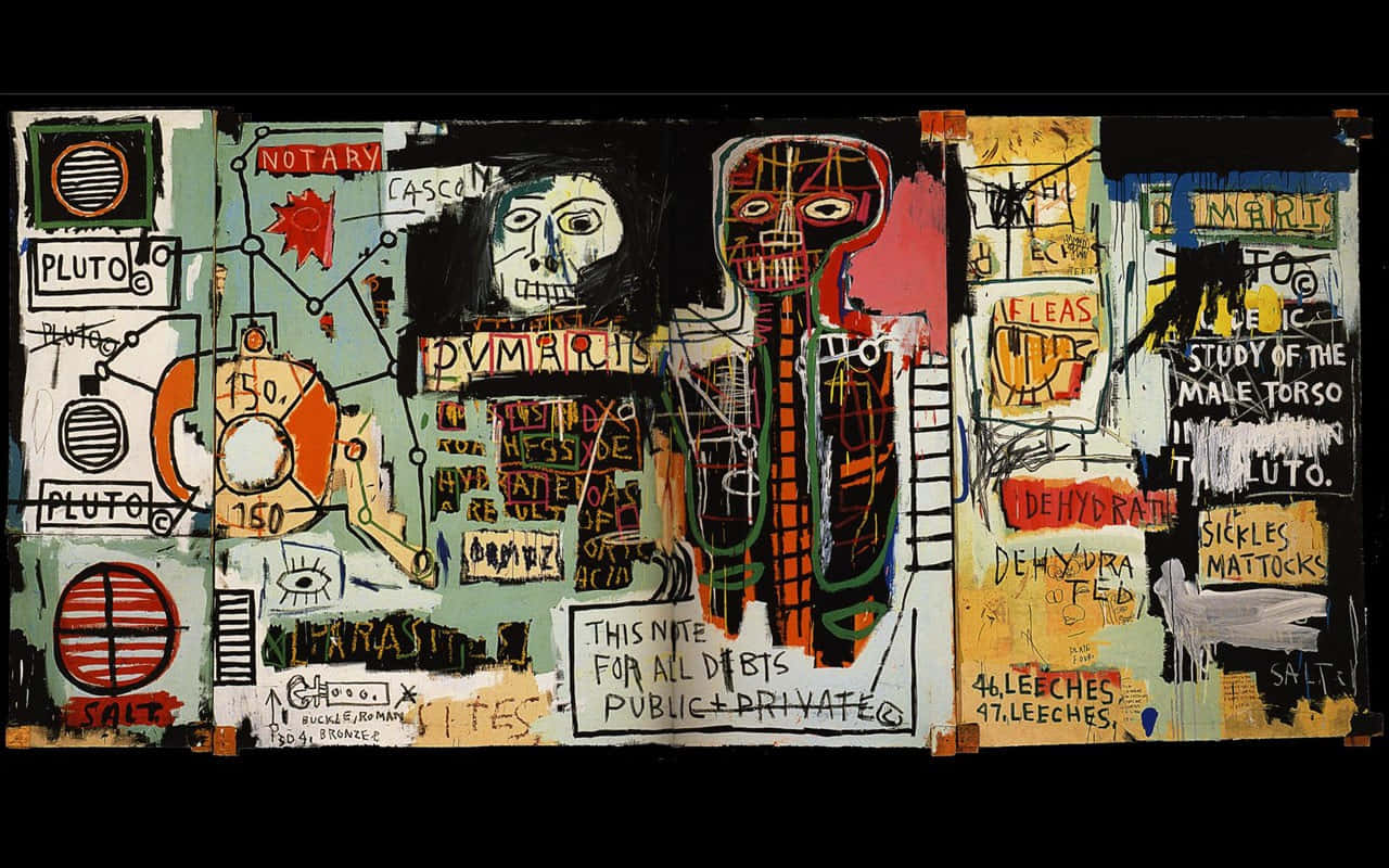Jeanmichel Basquiat, En Ikonisk Konstnär Från Det 20:e Århundradet. Wallpaper