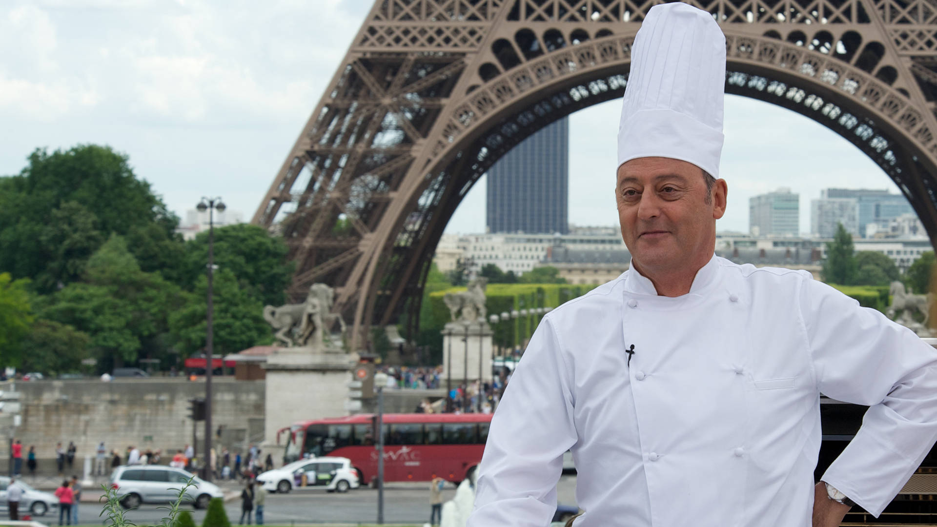 Jean Reno in Character for The Chef Movie Wallpaper