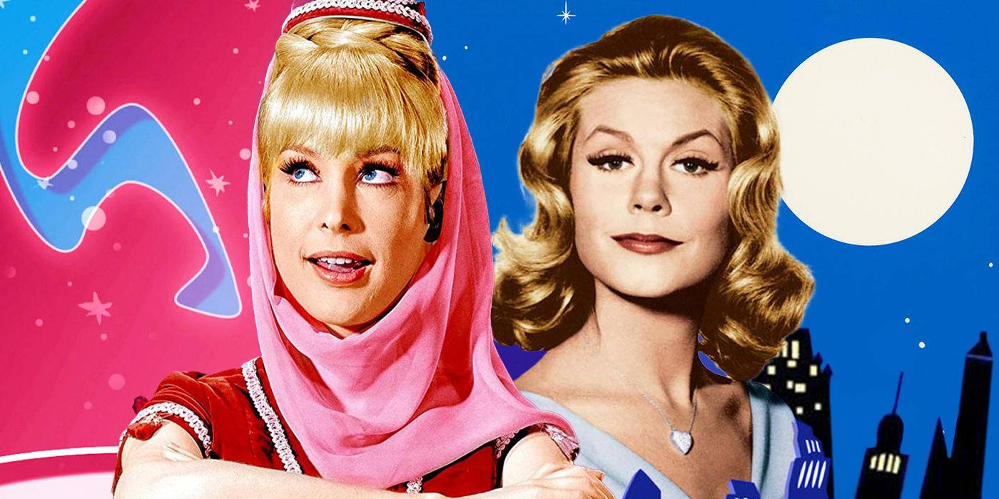 Jeannie And Bewitched Wallpaper