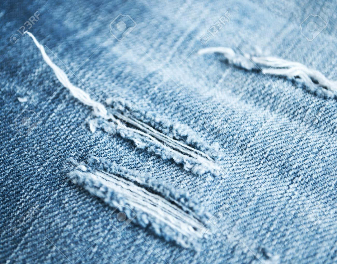ripped jeans stock photo - e280932