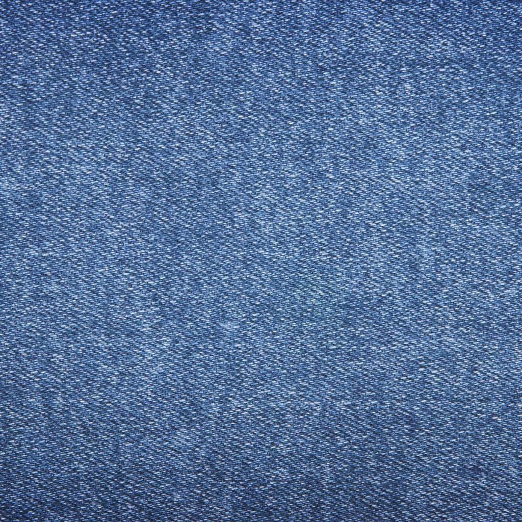 A Close Up Of A Blue Denim Fabric