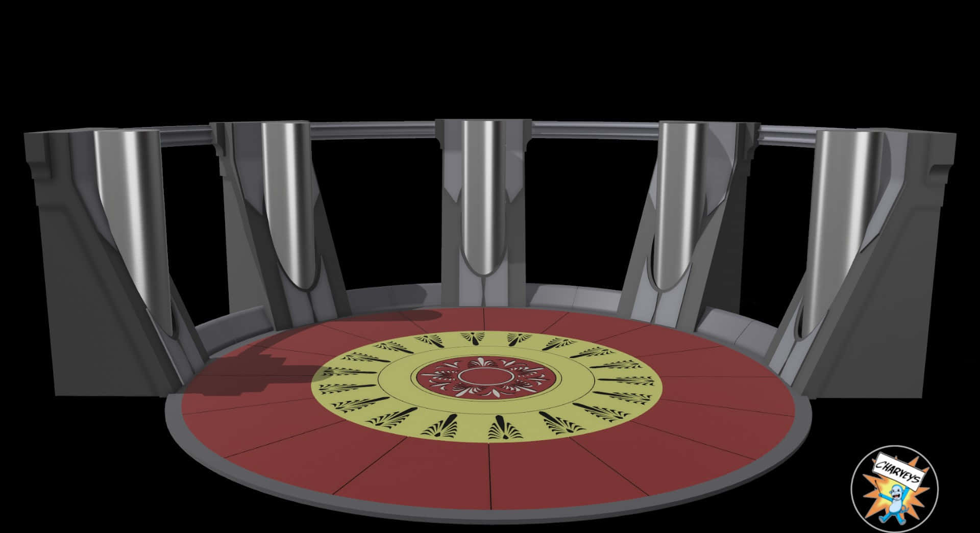 Jedi Council Gathering in the Chamber Wallpaper