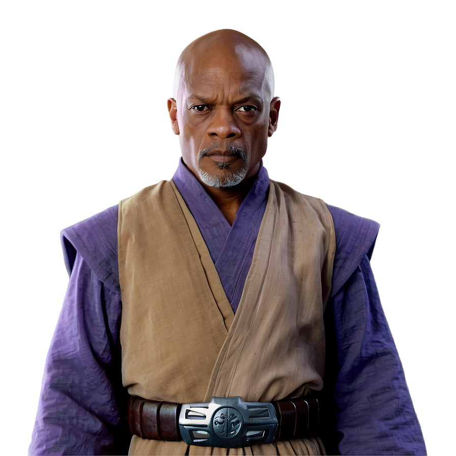 Jedi Master Mace Windu Png Cmb10 PNG