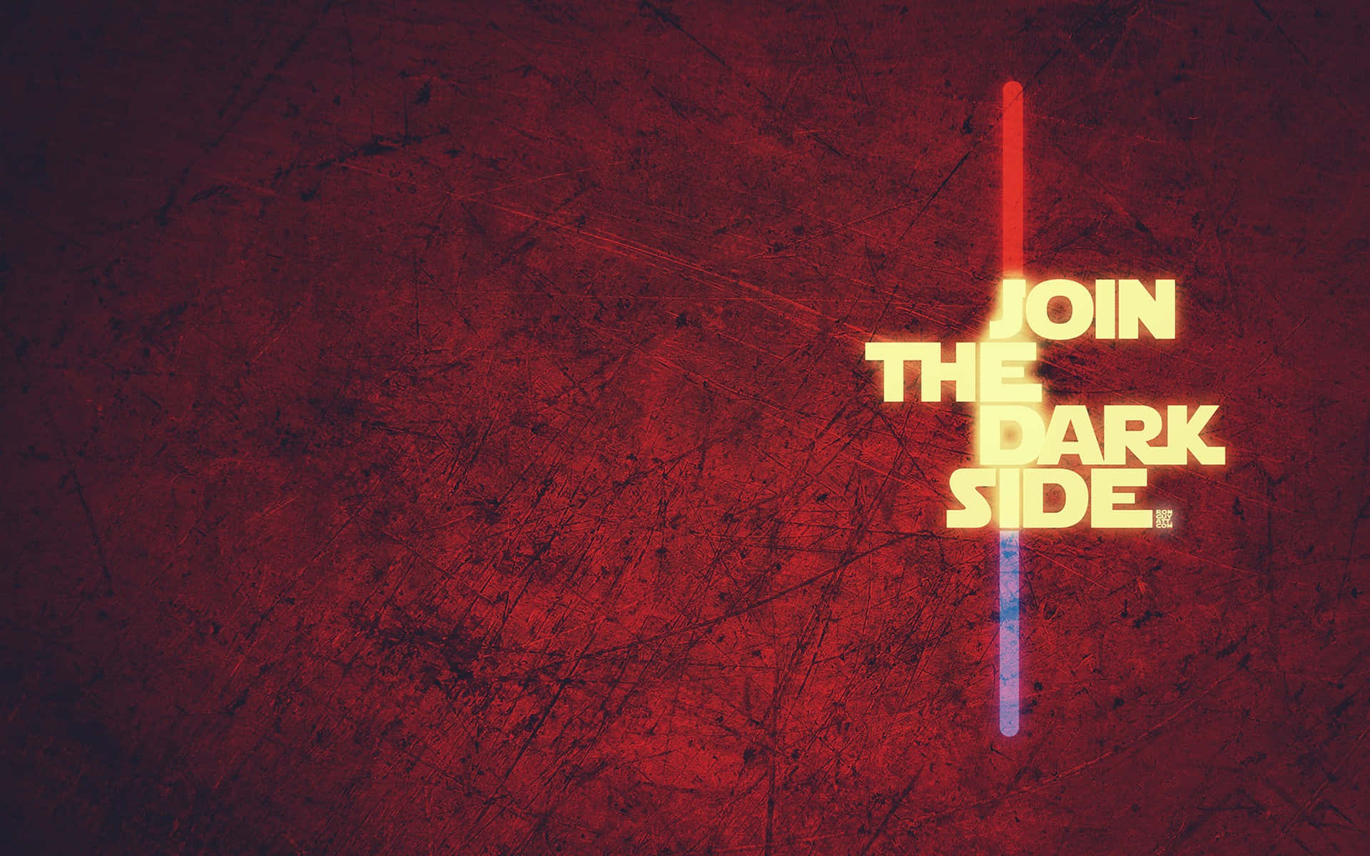 Jedi Text On The Lateral Section Wallpaper